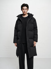 Men's Long Outdoor Thermal Down Coat