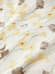 Women's Ruched Printed Slip Dress