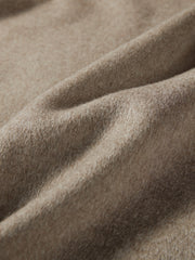 Women's Casual Wool-Silk Double-Face Reversible Coat