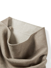 Women's Casual Wool-Silk Double-Face Reversible Coat