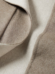 Women's Casual Wool-Silk Double-Face Reversible Coat
