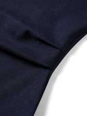 Women's Pleated Waist Polo Neck T-Shirt