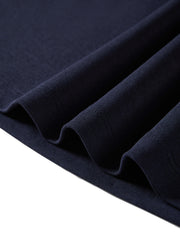 Women's Pleated Waist Polo Neck T-Shirt