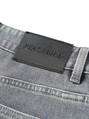 Women's Vintage Washed Wide-Leg Jeans