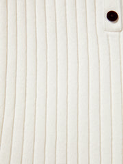 Women's Commuter 100% Wool Half-Placket Knit Pullover