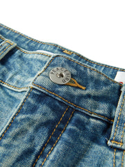 Women's Distressed Washed  Jeans
