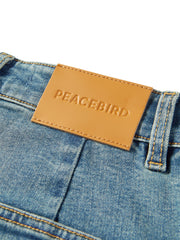 Women's Distressed Washed  Jeans