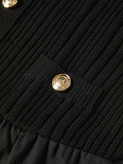 Women's Chanel-Style Commuter Paneled Base Dress