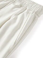 Women's High-Waist Solid Oversized Banana Pants