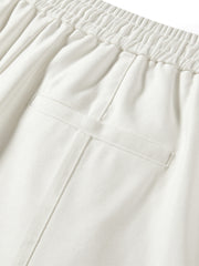 Women's High-Waist Solid Oversized Banana Pants