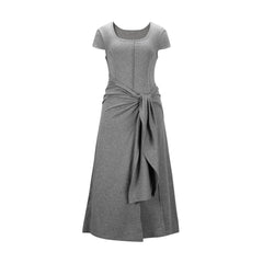Women's Commuter Tencel Waist-Tie Dress