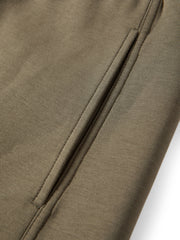 Women's Oversized Elastic-Waist Curved-Leg Pants