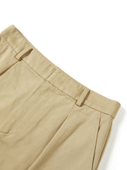 Women's Casual Cropped Straight-Leg Cargo Pants