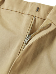 Women's Casual Cropped Straight-Leg Cargo Pants