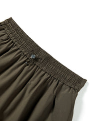 Women's Casual Outdoor PU-Panel Skirt Set
