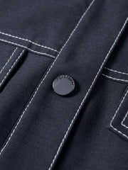Women's Sleeveless Vest with Stitching Details