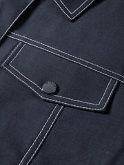Women's Sleeveless Vest with Stitching Details