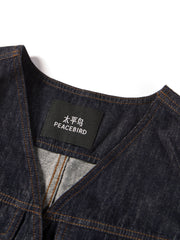 Women's Old Money Style V-Neck Linen Vest
