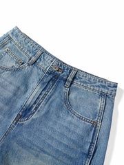 Women's Loose-Fit Capri Jeans