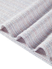 Women's Elegant Crewneck Tweed-Inspired T-Shirt