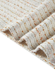 Women's Elegant Crewneck Tweed-Inspired T-Shirt
