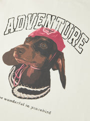 Women's Loose-Fit Graphic T-Shirt