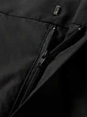 Women's Oversized High-Waist Cropped Straight-Leg Pants