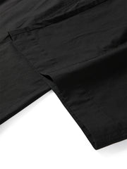 Women's Oversized High-Waist Cropped Straight-Leg Pants