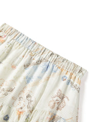 Women's Vacation Layered Maxi Skirt