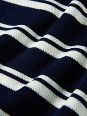 Women's Striped Polo Knit Dress