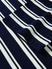 Women's Striped Polo Knit Dress