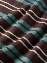 Women's Striped Polo Knit Dress