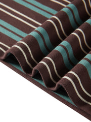 Women's Striped Polo Knit Dress