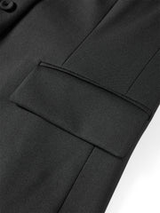 Women's Cropped Slim-Fit U-Neck Vest