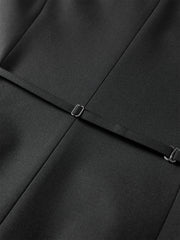 Women's Cropped Slim-Fit U-Neck Vest