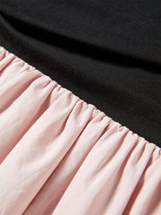 Women's Boat-Neck Layered-Look Dress
