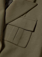 Women's Cropped Structured Suit Set