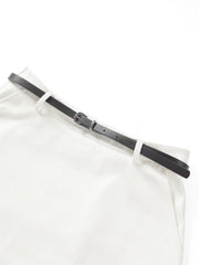 Women's A-Line Midi Skirt