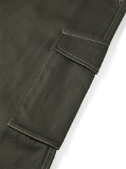 Women's Utility Wide-Leg Curved Pants