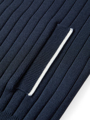 Women's Contrast Dual-Zip Knit Cardigan