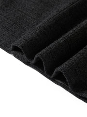 Women's Cropped Contrast Tweed Jacket