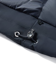 Women's Casual Lightweight Blue  Faux-Layer Down Jacket
