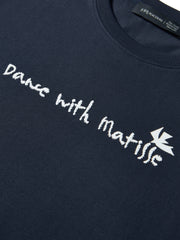 Women's Letter Embroidered T-Shirt  [Available only in China]