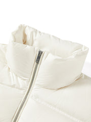 Women's Casual Lightweight 90% White Duck Down Vest