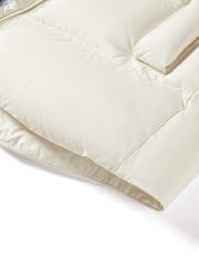 Women's Casual Lightweight 90% White Duck Down Vest