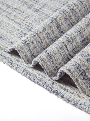 Women's Tweed-Texture T-Shirt with Side Slit