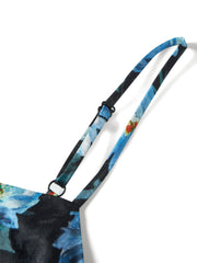 Women's Oil-Paint Floral Resort Dress
