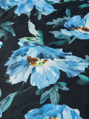 Women's Oil-Paint Floral Resort Dress