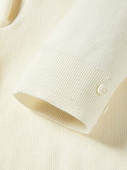 Women's Casual Miu-Style Faux-Layer Plaid-Panel Knit Top