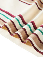 Women's Vintage Contrast Stripe T-Shirt
